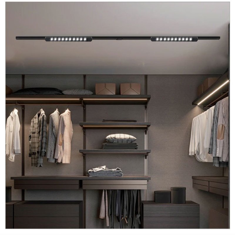 Long linear track light, led supplementary lighting, ultra-bright, environmentally friendly track type line light, grille light 26