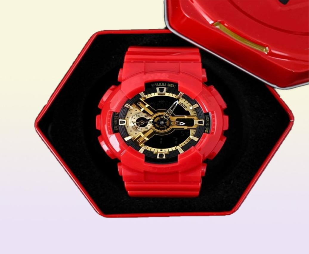 New G110 Watch fashion atmospheric stereo dial 3D design bleeding edition unique Limited Logo metal box for bubble packaging5219543