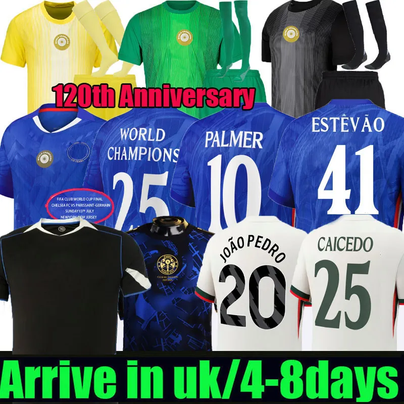 ENZO NKUNKU NETO PALMER 120th Anniversary soccer jersey 25 26 Soccer shirts pedro DELAP MUDRYK Madueke 2025 2026 football shirts top adult kids CAICEDO N.JACKSON