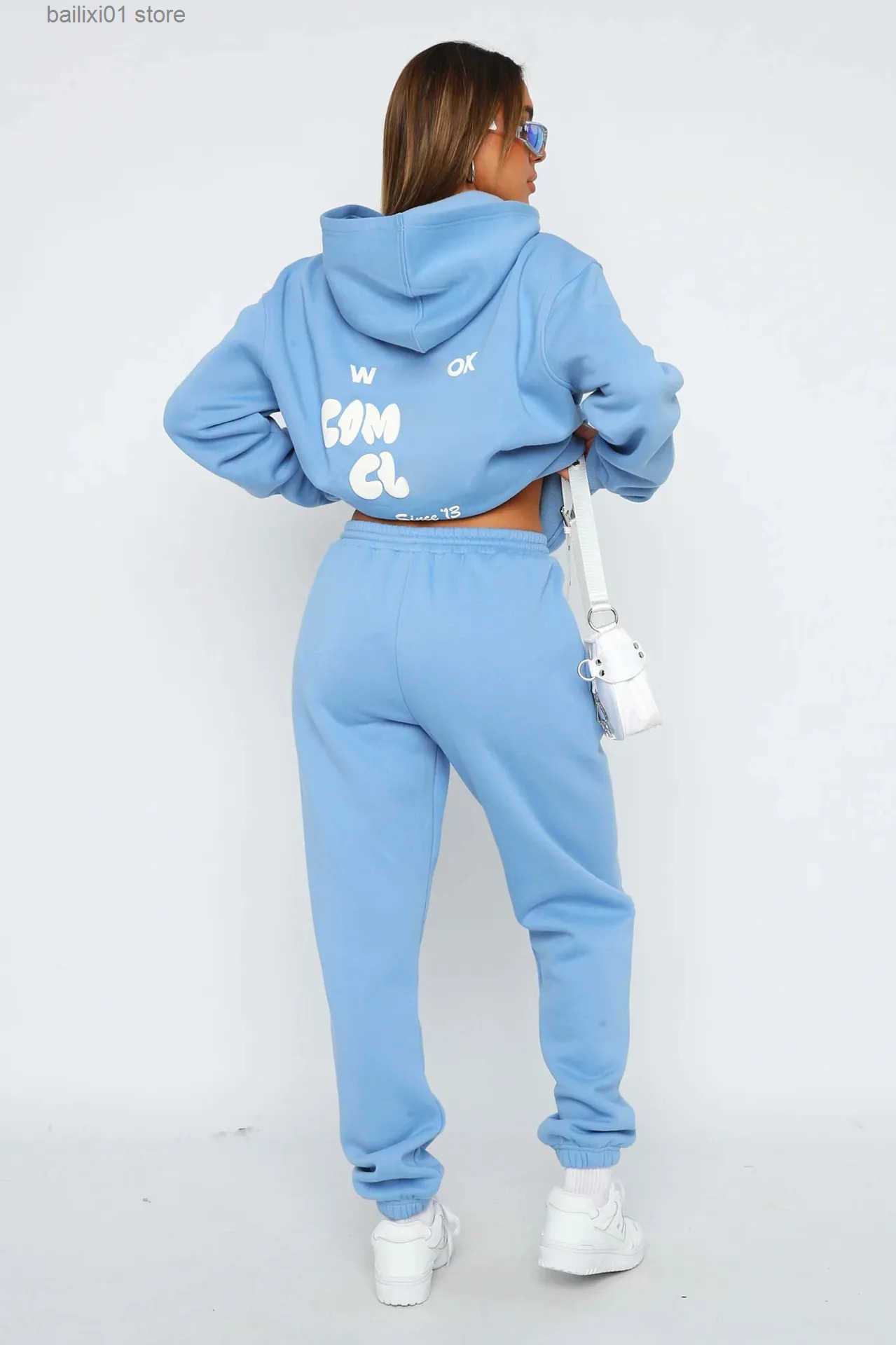 Designer women tracksuits two pieces sets sweatsuit autumn female hoodies hoody pants with sweatshirt ladies loose jumpers woman T250821