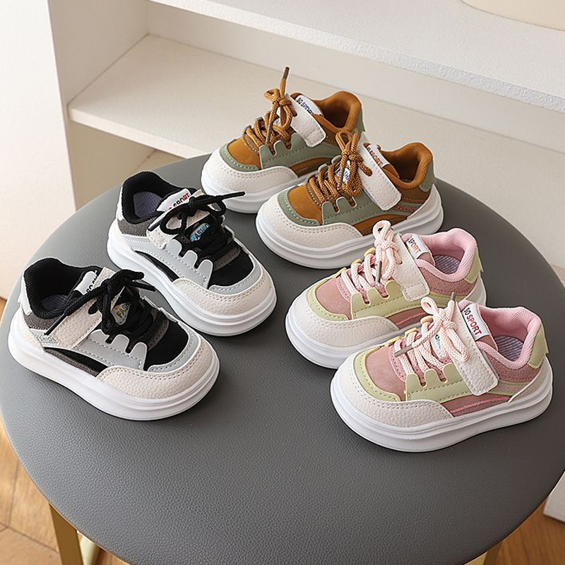 2025 Autumn New Children Sneakers for Girl Boy Fashion Toddler Comfortable Anti-slip Walkfashion Casual Versatile Kid Sports Shoes Sizes 21 - 30 dh192