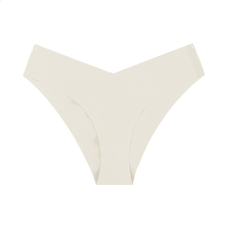 Panties Women Sexy Seamless Underwear Ice Silk Underpants Low Rise Panty Female Soft Solid Color Ultra-thin Briefs 250617