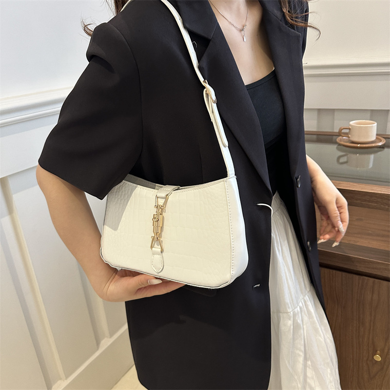 Design Casual Fashion Large Capacity Simple Stylish Luxury Bag Trendy Designer Bag Handbag Free Delivery To Your Door Shoulder Underarm Small Square W