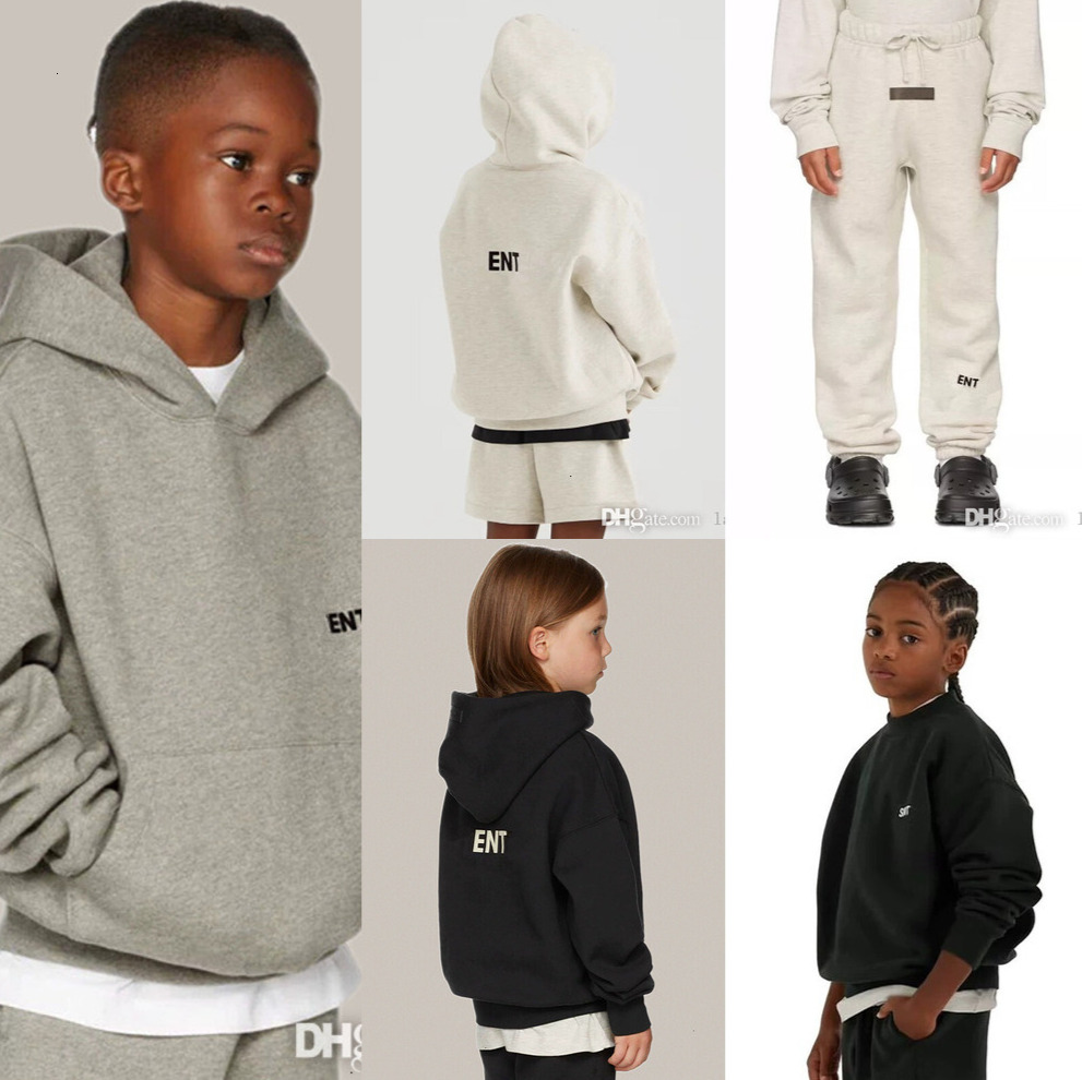 Kids Designer Clothes Tracksuit For Boys Girls Hoodies Letter Printed Two Piece Set Long Sleeve Hooded Pullover Hoodie Sweatshirt Sweatpant Children Clothing Sets