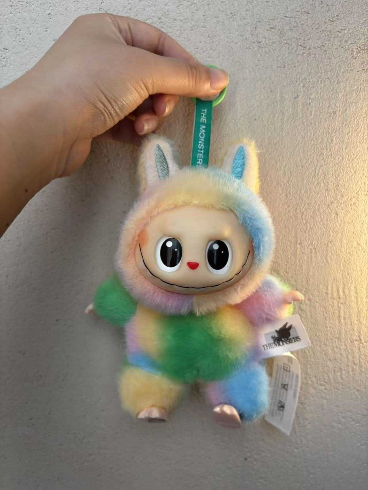 Stay Cute Labubu 4.0 Vinyl Face Figurine Macaron Fourth Generation Plush Toy Doll Toy L250821