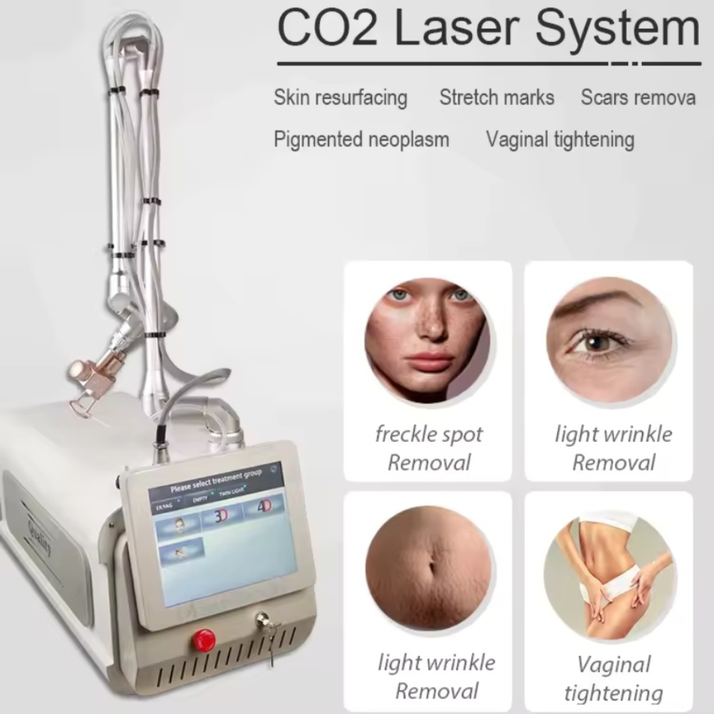 New Design 4D Fractional Laser Treatment Machine 10600nm Co2 Laser Beauty Machine for Acne Scar Resurfacing