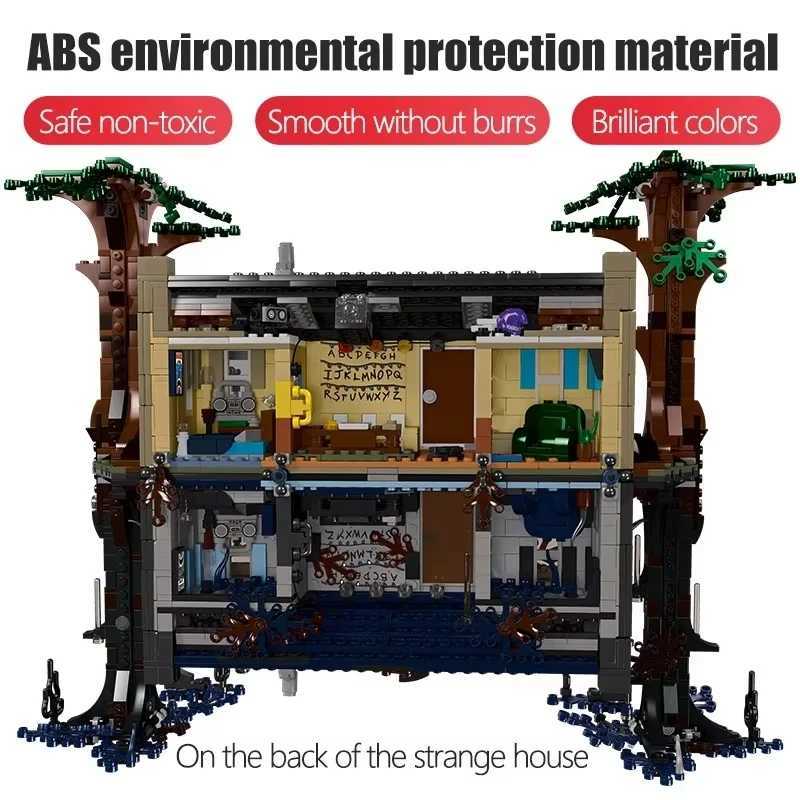 IN STOCK Movies Strange Stories The Upside Down Model Building Blocks Adults Bricks Children Toys Birthday Christmas Gifts L250821