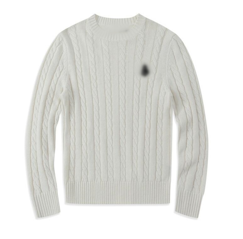 polo Sweaters Luxury Letter small horse embroidery Jacquard women Sweater Designer Couples Contrast Color Knitted Jumper Ladies Winter Round Neck top coat