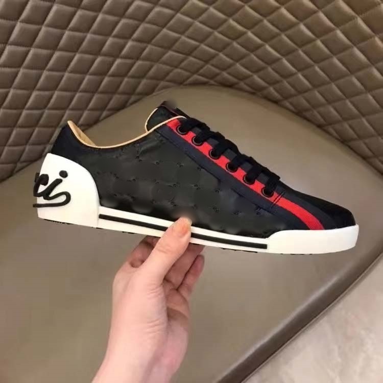 Luxurys Designers Men Canvas Shoes Retro Low Top Printed Qualitty Mesh Slip-on Casual Leather Shoe Ladies Fashion Mixed Breathable Sneakers Size 38-45 8.20 03