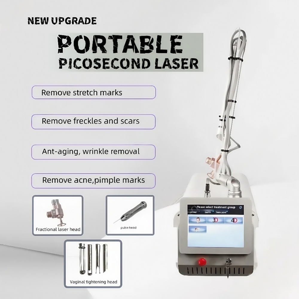 CO2 Fractional Painless Laser Machine 2025 New Skin Resurfacing Wrinkle Removal Pigment Correction Beauty Equipment