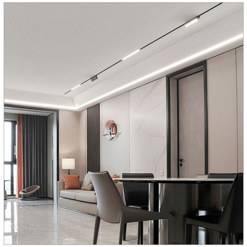 Long linear track light, led supplementary lighting, ultra-bright, environmentally friendly track type line light, grille light 26