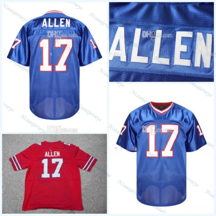 In Stock Custom 2025 Football Jersey Josh Allen Stefon Diggs Gabriel Davis Von Miller Dawson Knox Jim Kelly Embroidered Letter Number