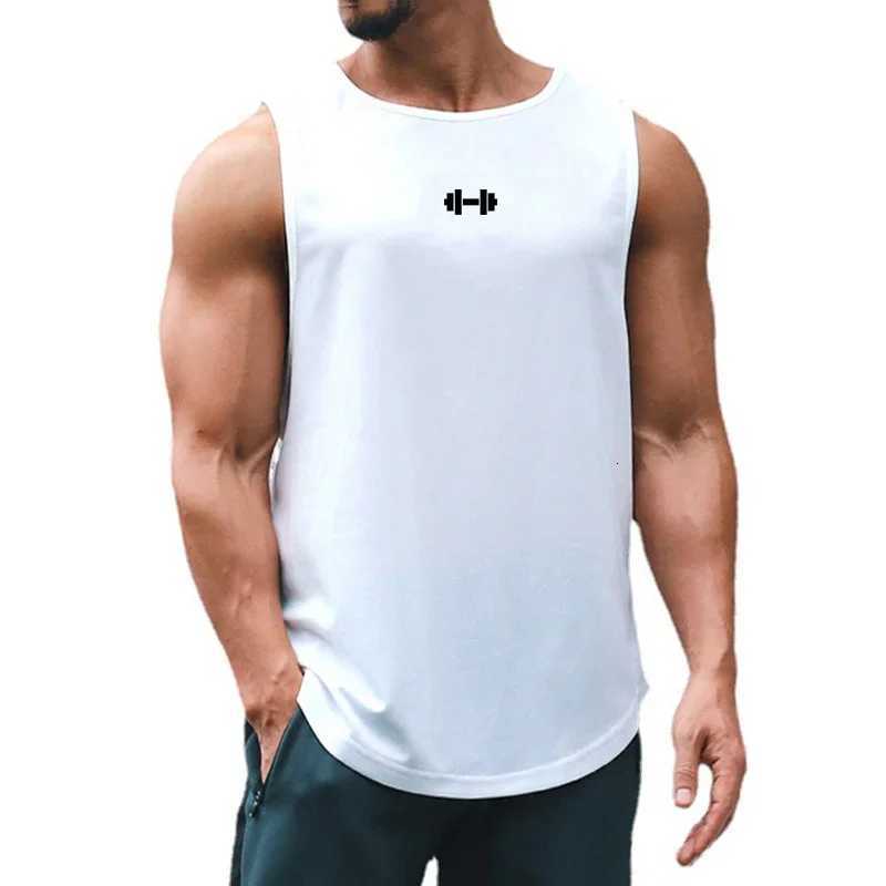 Mens Quick Dry Gym Clothes Indoor Exercise and Fitness Printed Vest 6 Colors To Choose X250821