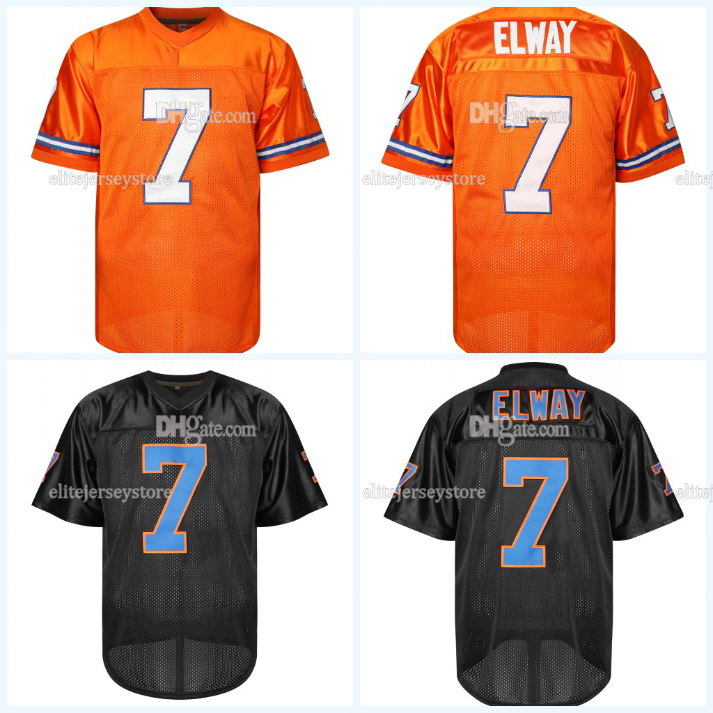 Personalized Custom 2025 Football Jersey Bo Nix John Elway Patrick Surtain II Peyton Manning Custom Embroidered Letter Number Classic Sportswear Jerse