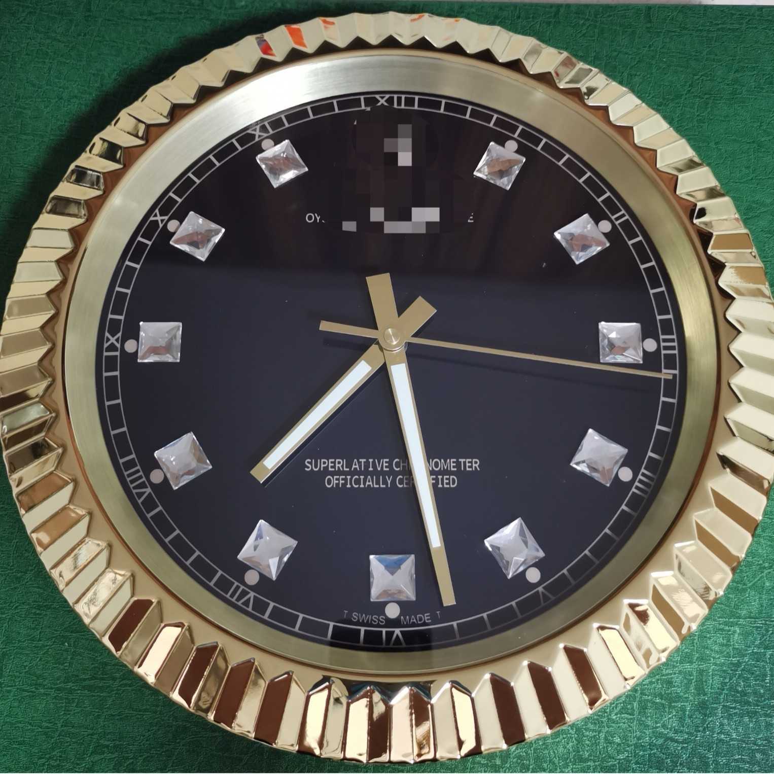 Wall Clock Special 14inch Metal Watch Wall Clock Diary Series S25821