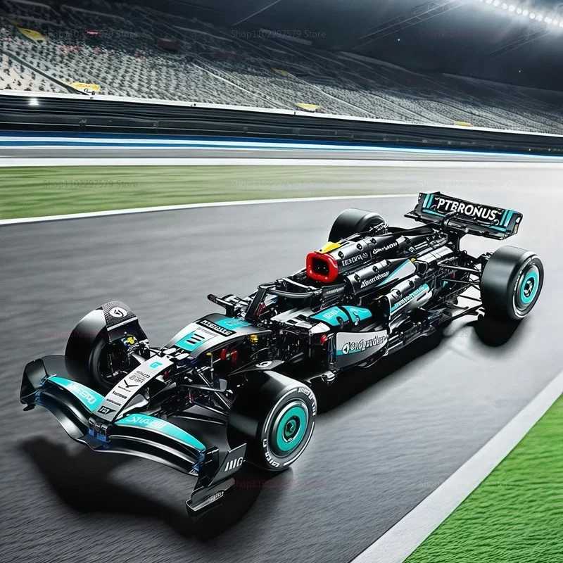 NEW Formula 1 Racing City Speed Champion F1 Building Blocks Vehicle Set FIA Classic Sports Car Model Bricks Kids Toy Adult Gifts Z250821