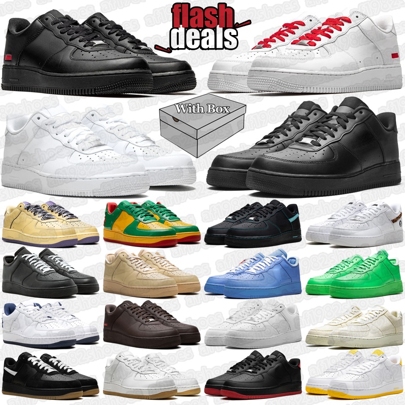 Designer Running Shoes For Mens Trainers Women Sneakers Classic Triple White Black Lucky Green Blue Brown Men Womens Outdoor Sports Platform Runners Tennis