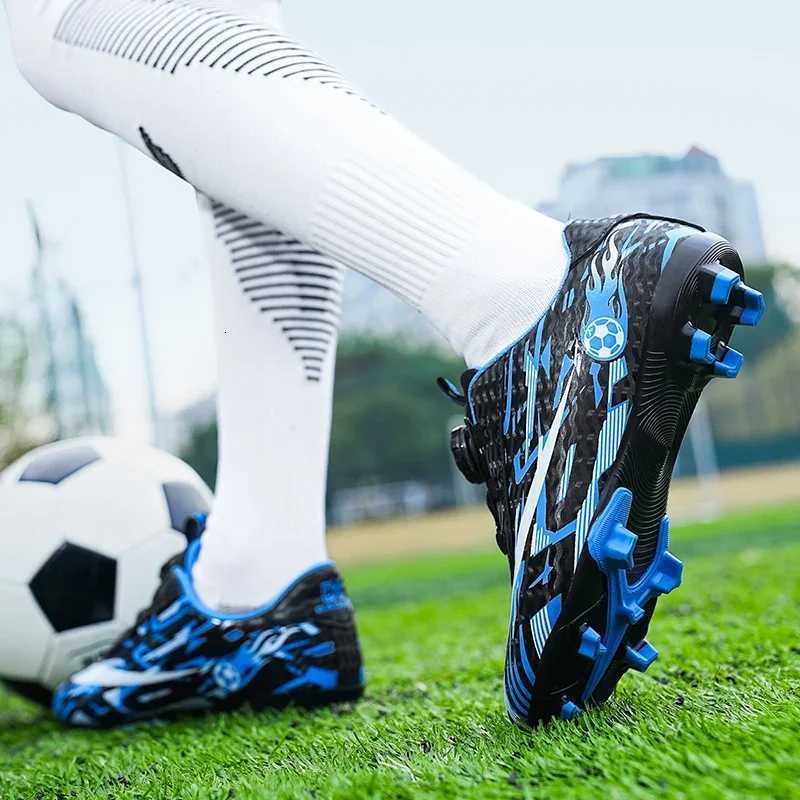 Men Soccer Shoes Studded TF/FG Sneaker Training Kids Socie Ultrght Fast Football Shoes Comfortable Resistant Football Boots W250821