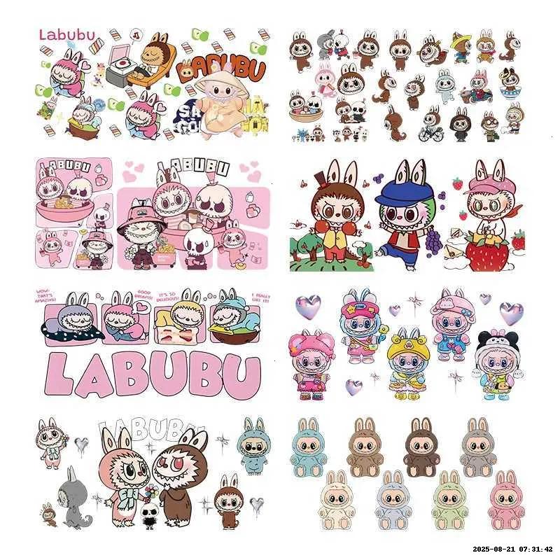 Cute Labubu Character Series - Bulk Comic Book Adhesive Labels Collection (Pack of 50)-01y3