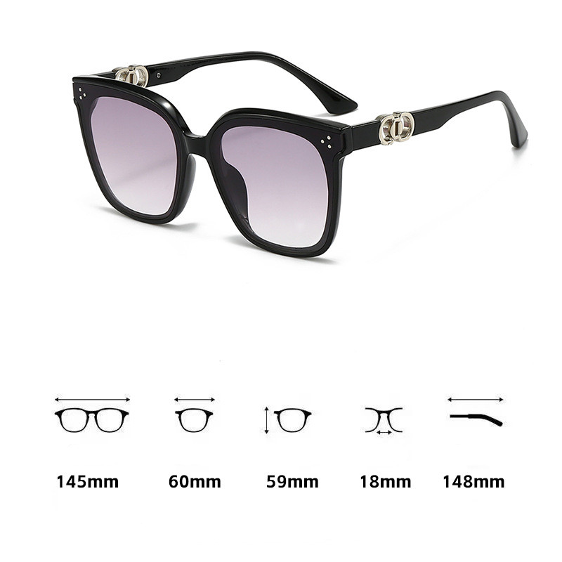 Designer Sunglasses For Women Men Round Frame Sunglasses Fashion Classic Sunglasses Luxury Polarized Goggle Pilot PC Frame Oversized UV400 Eyewear KP8