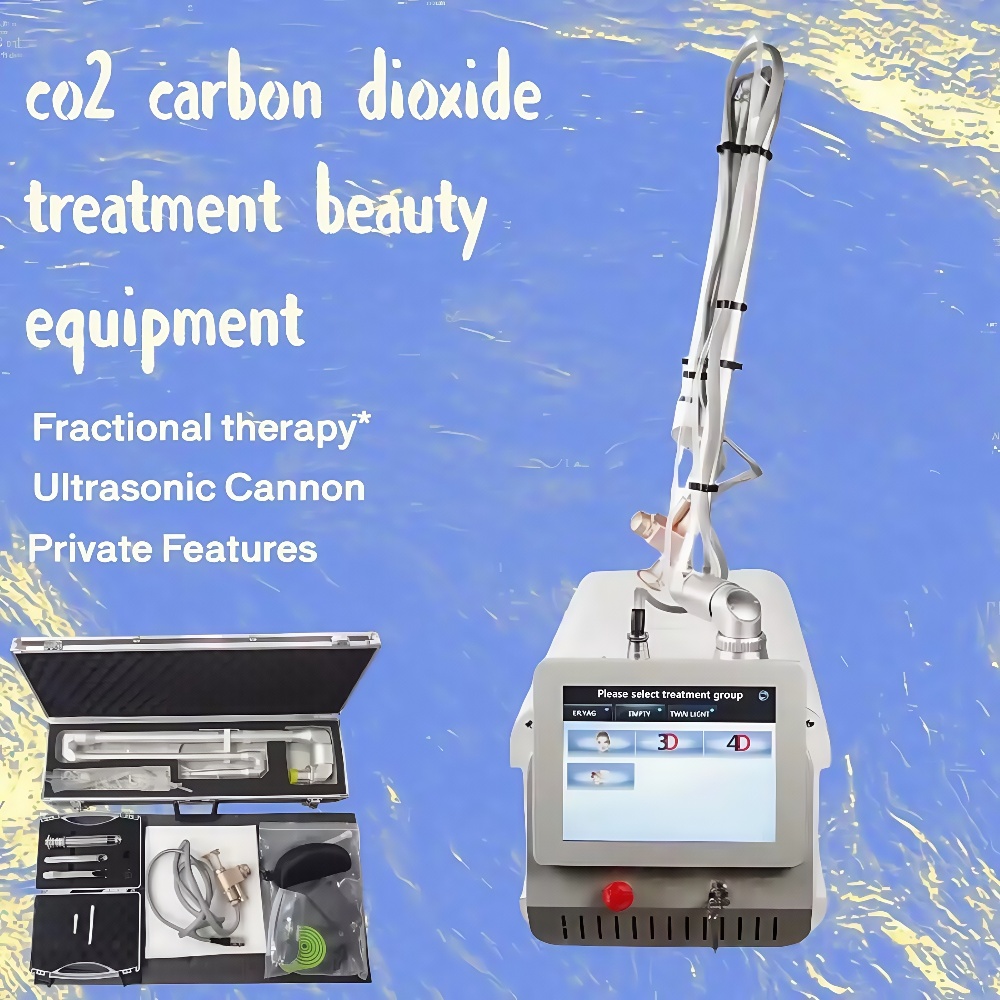 NEW RF Fractional Co2 Laser Machine 10600nm 4D laser beauty machine For Skin Resurfacing Acne Scars