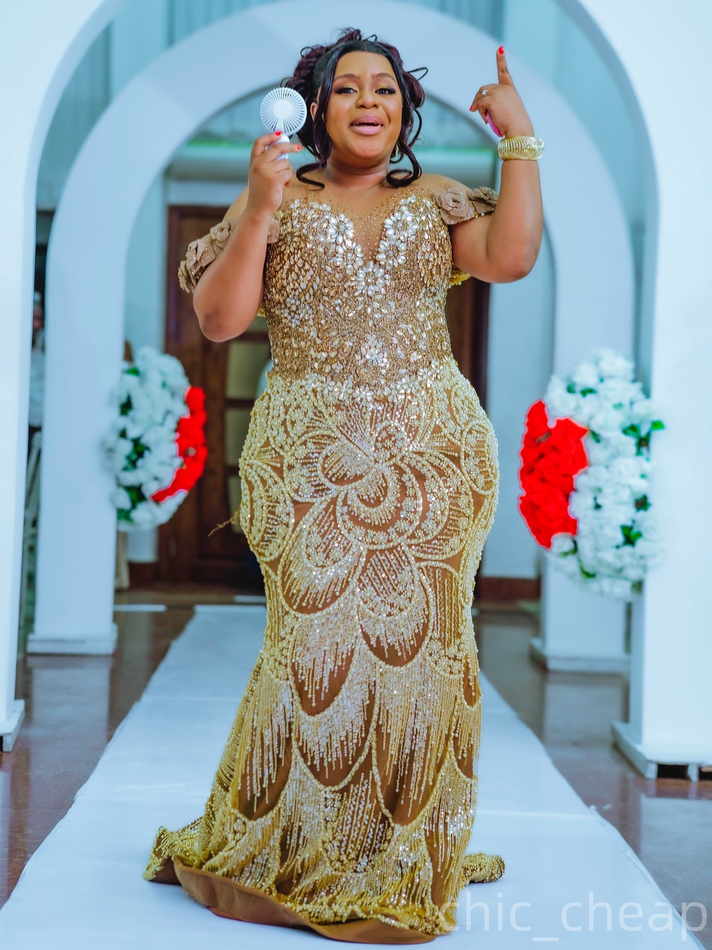 Mermaid Brown Prom Dresses 2025 Illusion Flowers Crystals Evening Formal Party Second Birthday Engagement Gowns Plus Size Dress For Special Occasions 