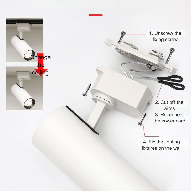 Energy Efficient RGB LED Track Lighting System for Contemporary Homes & Lobbies 25