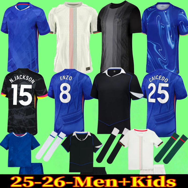 24 25 26 PALMER Caicedo CFC Nkunku Jackson soccer jerseys ChelseaSE Club Cup Disasi Fernandez Mudryk JAMES 2025 2026 football shirt men kids kit