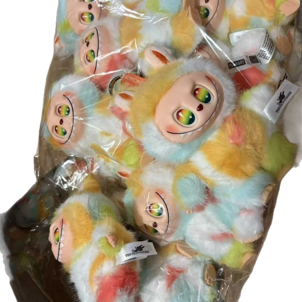 Labubu 1.2.3.4.5 Generation Bubble Vinyl Face Blind Box Plush Doll Labubu L250821