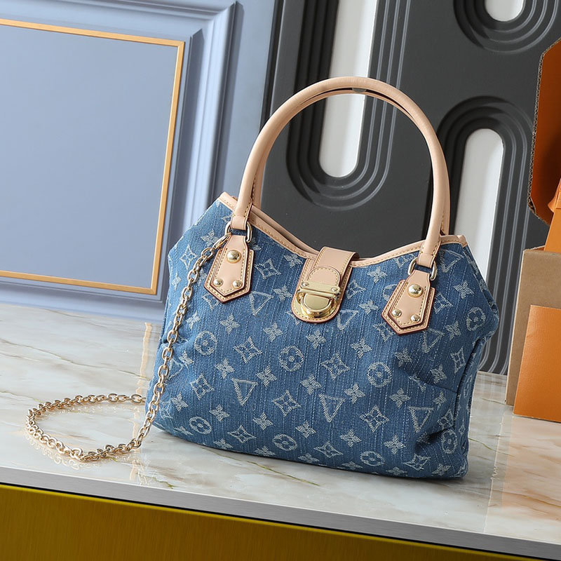 10a lvsity bag denim Luxury demin purse jean shoulder designers lvslys bag woman crossbody bag blue purses vintage handbags lvtlys for women tote bags dea