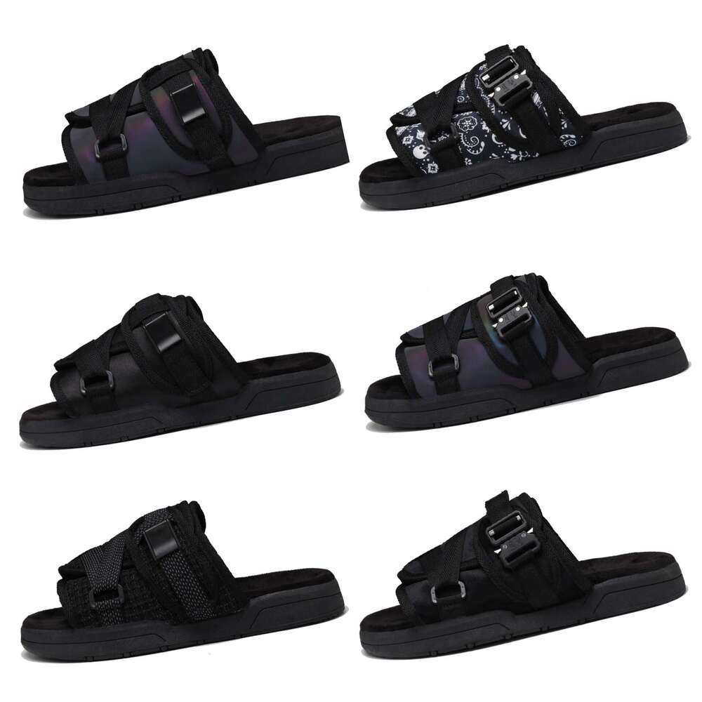 Men's Summer Outdoor Slippers 2025 High-End Sense Edison Chen Trendy Brand Internet Celebrity Unisex Beach Slide Sandals