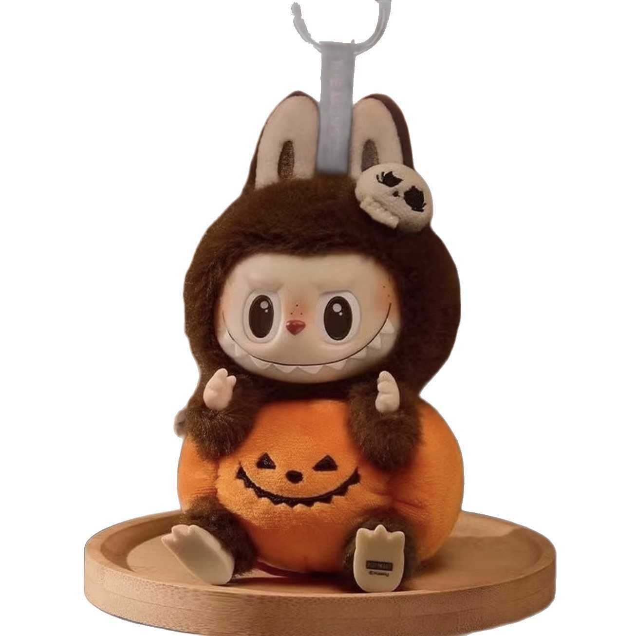 Quick start Halloween Vinyl Pumpkin Monster Plush Doll Pendant L250821