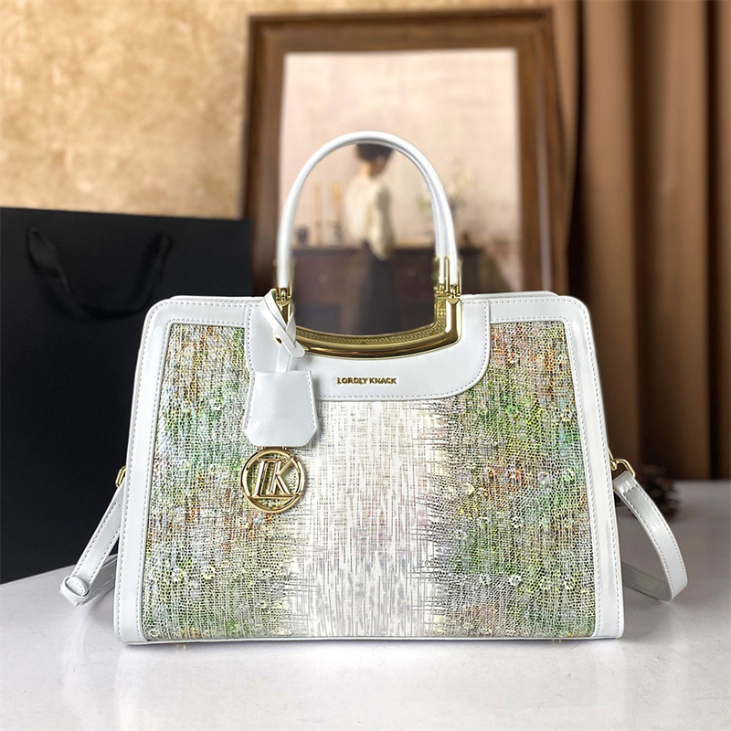 LORDLY KNACK designer bag light luxury genuine leather casual lady bag high-quality vintage large capacity handbag for woman