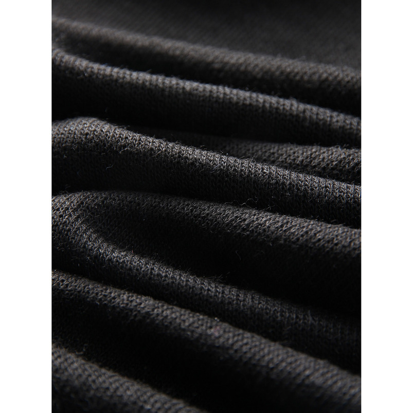 Autumn Long Sleeve Men's Youth Casual Sweater Zipper Collar Winter Knitted Base Shirt Warm Inner Wear