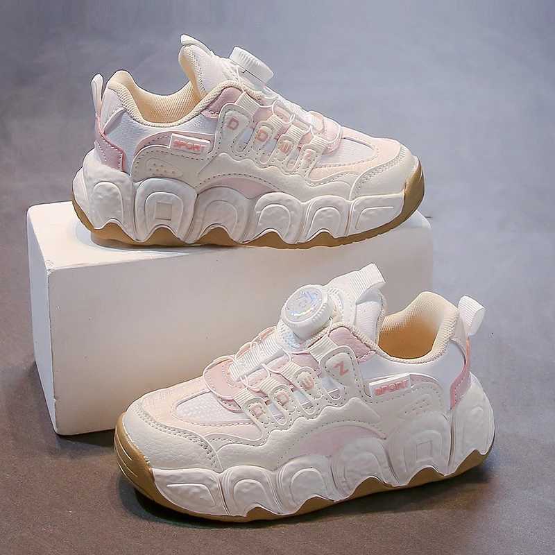 New Fashion Girls Kids Skateboarding Shoes Children Tennis Sports Walking Running Rope Skipping Casual Sneakers Spring Autumn W250821 XJ260303