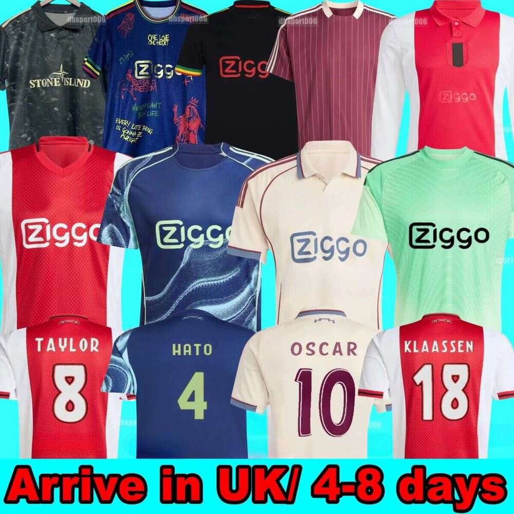 OSCAR 10 25 26 125th Soccer Jerseys Kids Kit 2025 2026 Football Shirts AKPOM Co branded styles TAYLOR CRUYFF Bob Marley stone aOX Traore Godts Weghorst Klaassen