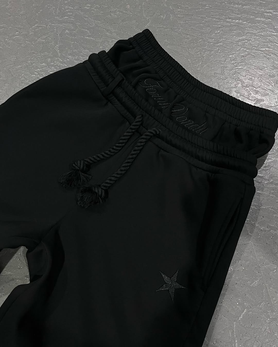 Designer Men's sweatpants Y2K joggers pants women cargo Hip Hop Letter Embroidery Retro Double Layer Design Baggy Drawstring jogging Casual baggy