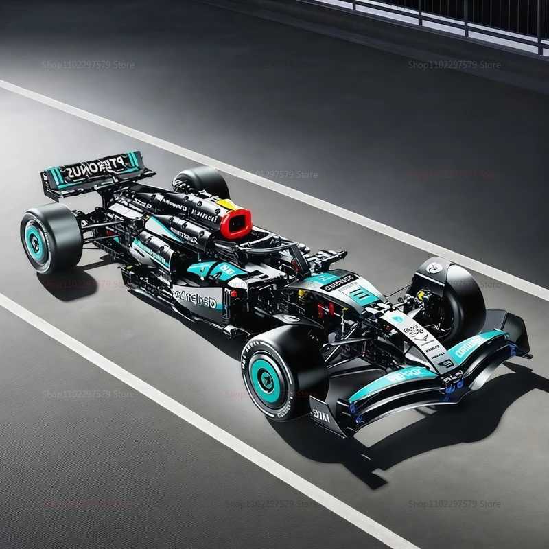 NEW Formula 1 Racing City Speed Champion F1 Building Blocks Vehicle Set FIA Classic Sports Car Model Bricks Kids Toy Adult Gifts Z250821