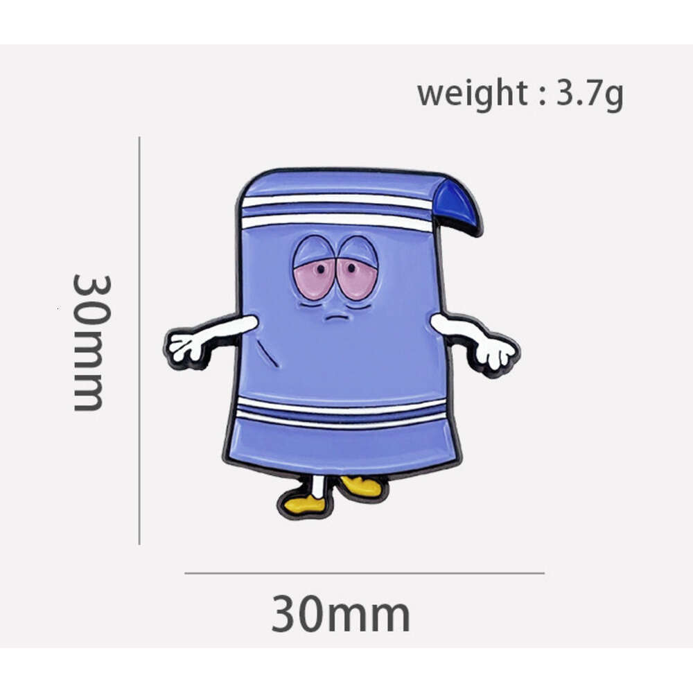 South Park Towel Wallet Fabric Embroidery Anime Fashion Wallet, Short Style 80% off Men