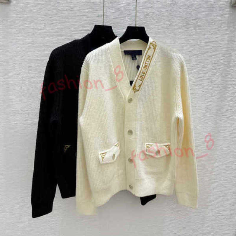 Designer sweater cardigan women sweaters fashion women pull cardigan knit cardigans Shirts Long Sleeves Woman Classic Tops Knitted jacket