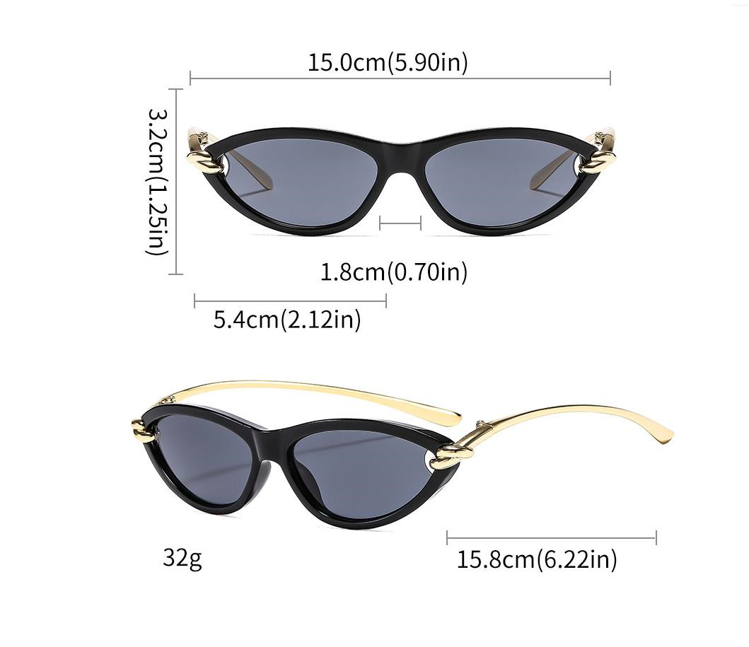 Designer Sunglasses For Women Men Cat Eye Sunglasses Fashion Classic Sunglasses Luxury Polarized Goggle Pilot PC Frame Oversized UV400 Eyewear S88