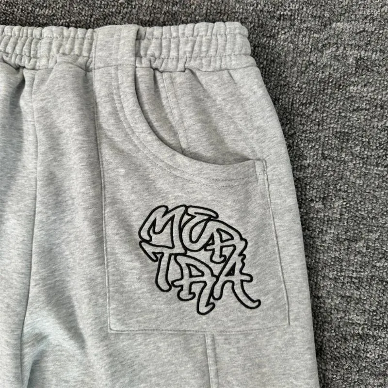 Designer Men's Pants Patchwork Mertra Embroidery Logo Men Women High Quality Trousers Jogger Drawstring Sweatpants