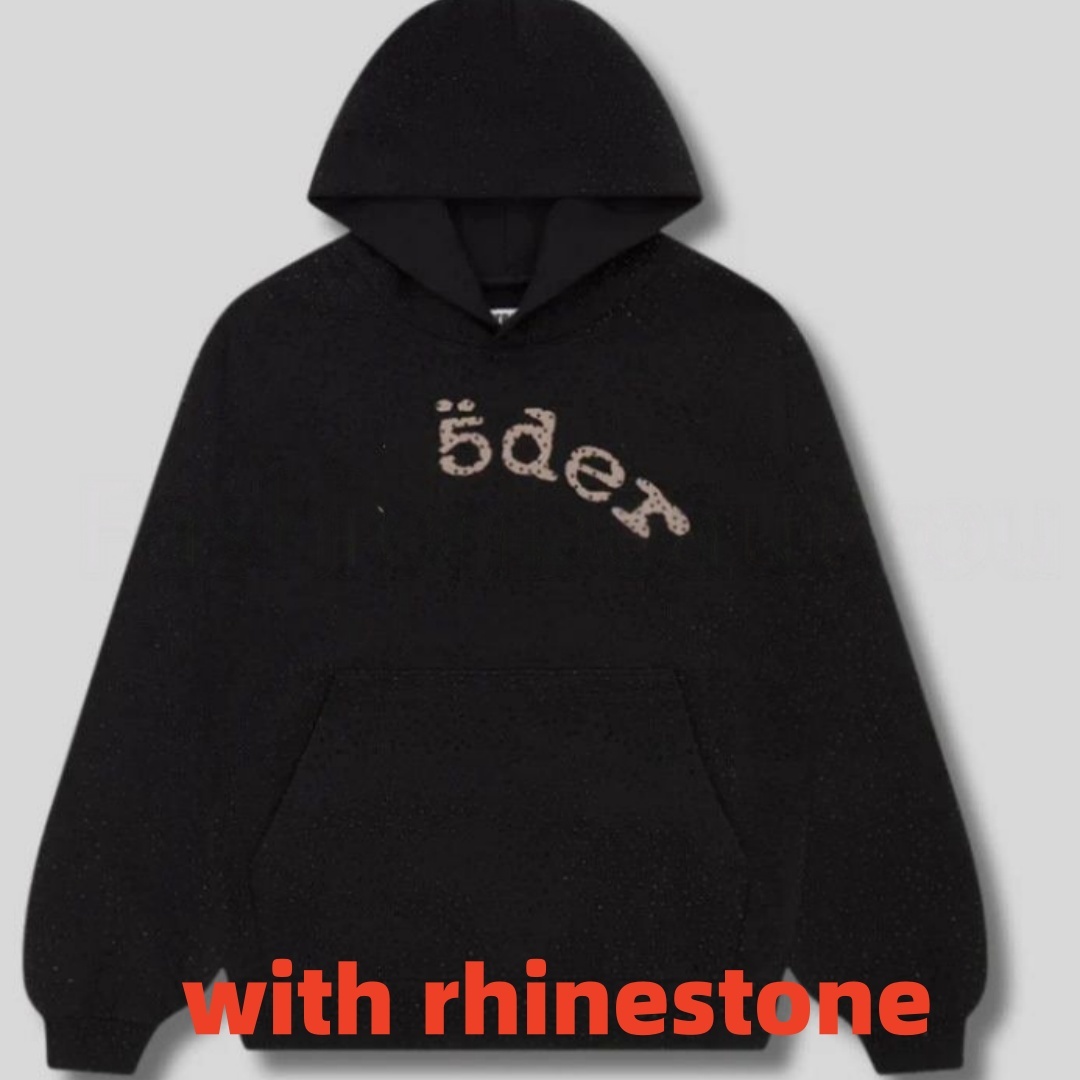 designer hoodie for men mens spider hoodie sweatpants for men high quality casual mens and women hoodies fashion Hip Hop pink loose long-sleeved clothes tracksuit