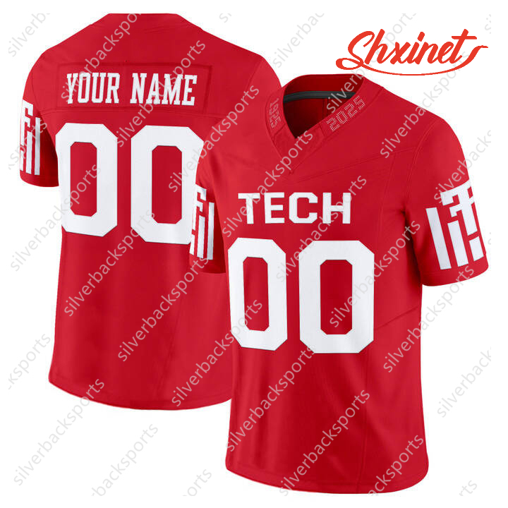 Personalized 2025 American College Football Jersey 44 STILL TIPPIN 5 PATRICK MAHOMES MICHAEL CRABTREE Movie V-Neck Embroidered Stitched Letters Short 
