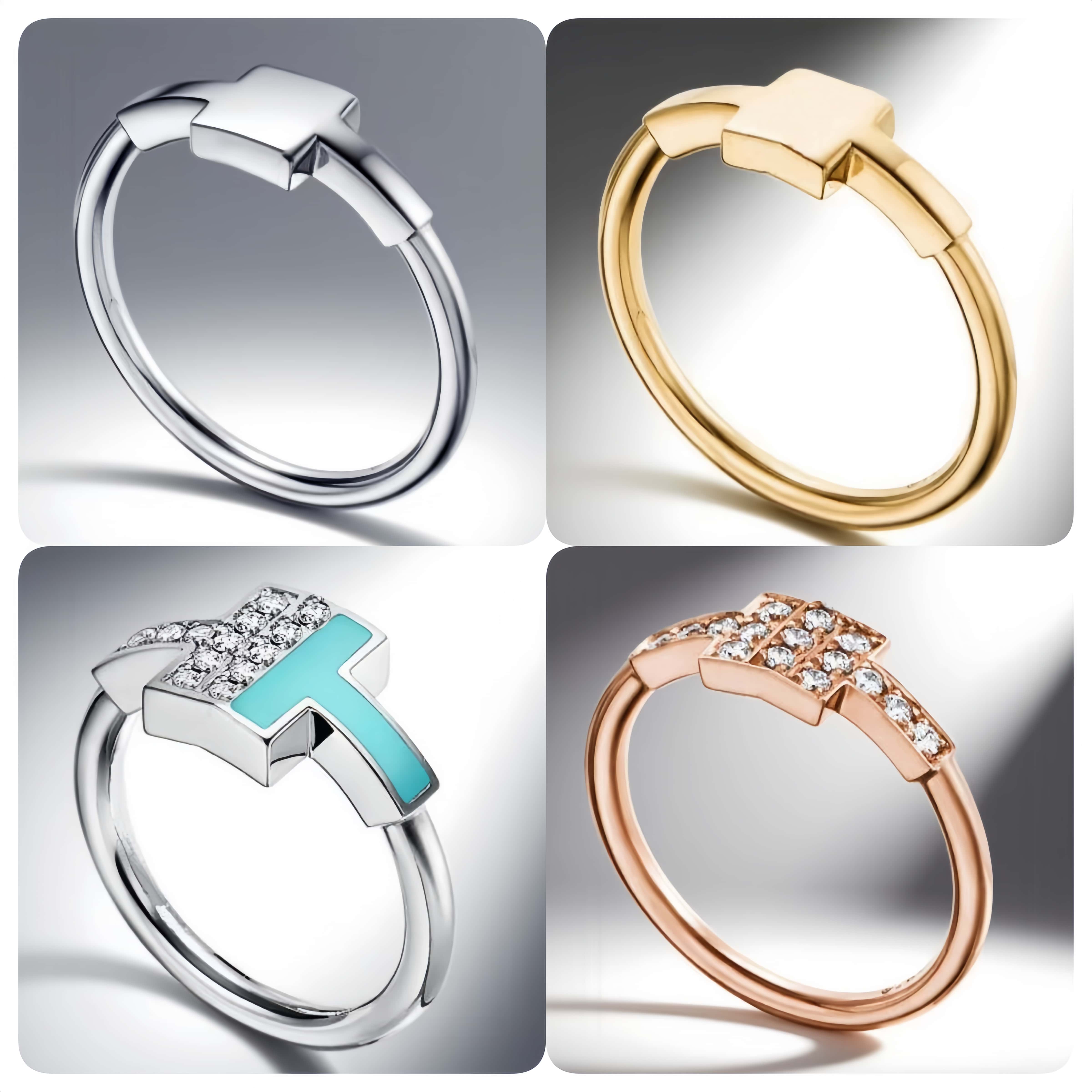 Rings Designer band Rings for women man wedding rings blue Mother of pearl Shell Ring 925 silver Classic Pearl ring Luxury Jewelry Couple engagement Gift