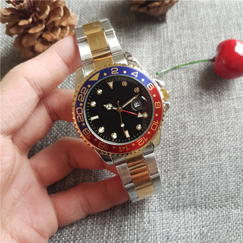 AAA rox watch Automatic Date Men Ro Women x Brand Fashion Luxury Brand Strap Sport Quartz Clock Men hubnessingly GMT Watch