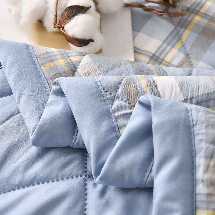Lanjia- 2025 Washed Cotton Summer Cool Air Conditioning Quilt Ultrasonic Embossed Gift Live Streaming Promotion 9B894