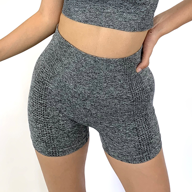 Yoga Suit Sets High Waist Tight Hip Seamless Yoga Pants New Long-Sleeved Sports Fitness Crop Top Gym Wear direct selling Ask customer service