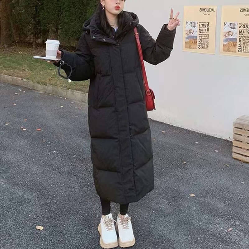 Mid-Length for Women, High-End Duck Down, 2024 Winter New Fashion Women's Down Jacket HD