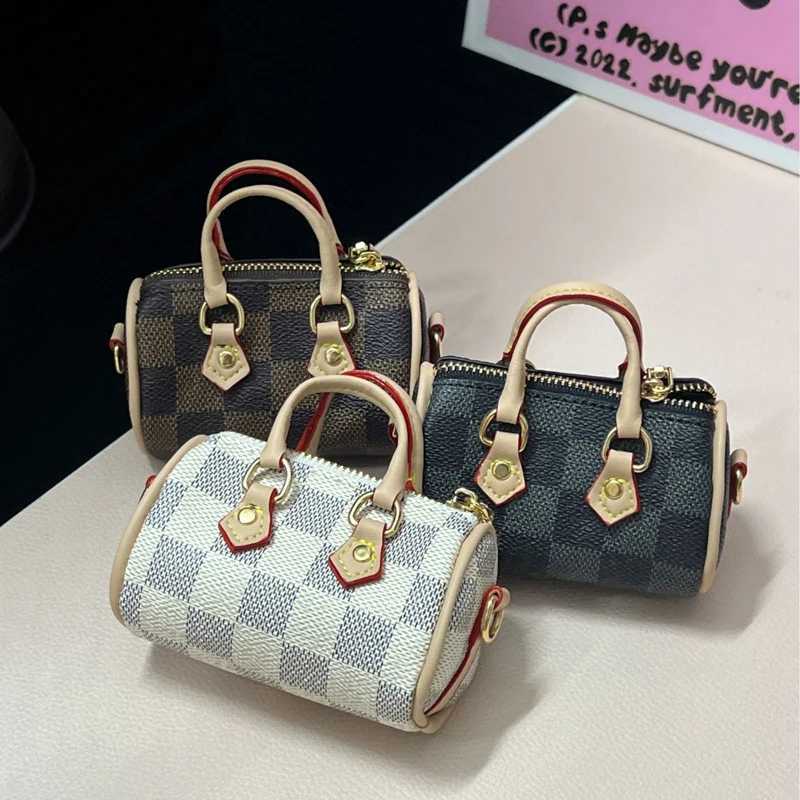 Mini Old Flower Pillow Bag Universal Coin Wallet Headphone AirPods Case Car Key Holder for AirPods 4/Pro2 Small Items Organizer Z250822